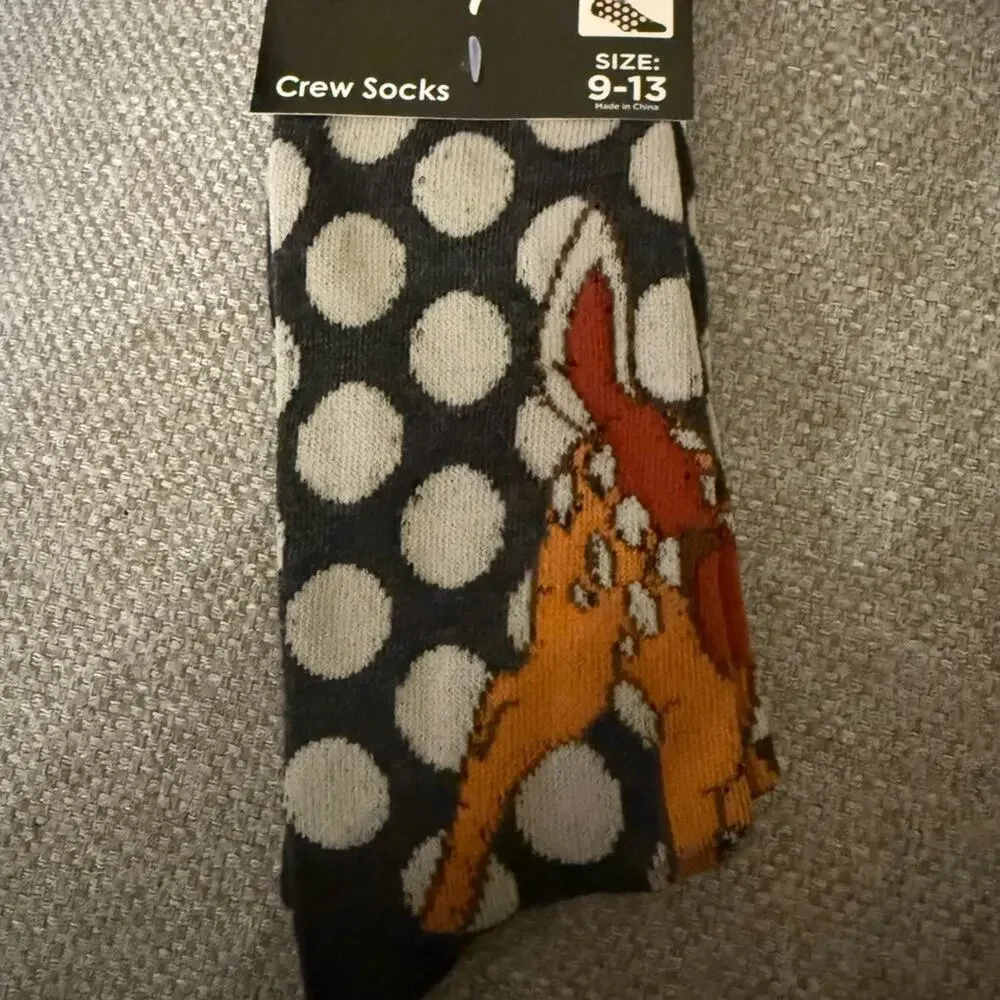 Disney polka dot Bambi Thumper Socks